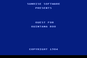 Play <b>Quest for Quintana Roo</b> Online